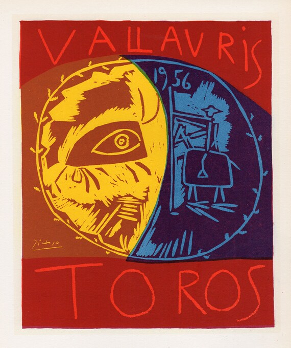 パブロ・ピカソ『TOROSより　ピカドールへの入り口』リトグラフ 0428F Sold Out】パブロ・ピカソ「『A LOS TOROS AVEC PICASSO』より