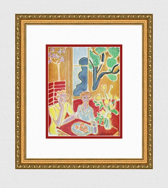 1948 Henri MATISSE Antique Color Print 