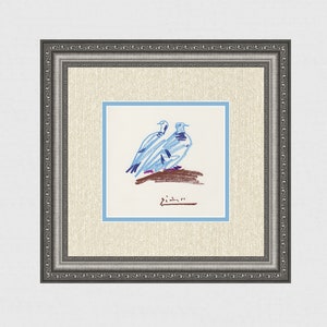 Cindy Conklin Signed Scratchwork Lithograph Framed Hawaii