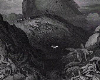1800s Gustave DORE Woodcut 