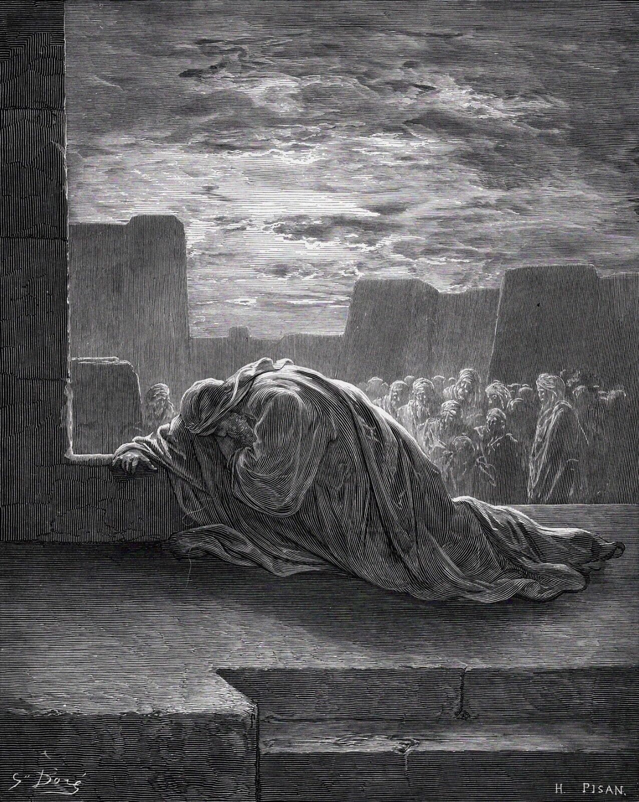 鉛筆画「The prayer」　B5大サイズ il_fullxfull.5004007636_sn0d.jpg