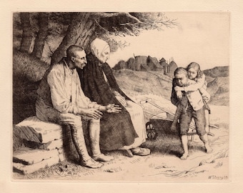 アンティーク　19世紀　宗教　宗教証明書 黒フレーム アンティーク 19世紀 宗教 宗教証明書 黒フレーム