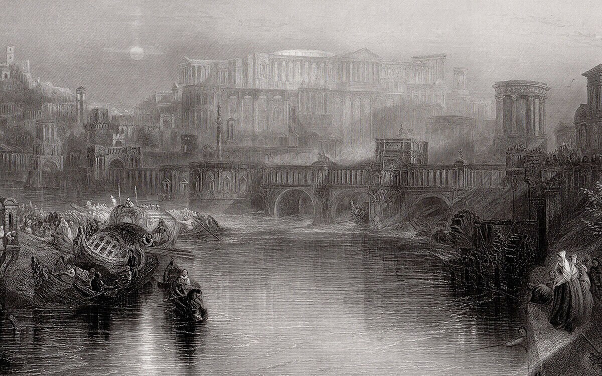 ウィリアム・ターナー 1800年代 彫刻「ゲルマニクスの遺灰