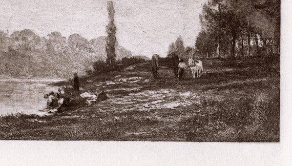 ドービニー・シャルル＝フランソワ、風景：ヴィエンヌ＝シュル＝セーヌ