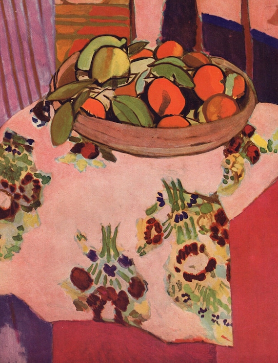 1946 Henri MATISSE Color Lithograph 