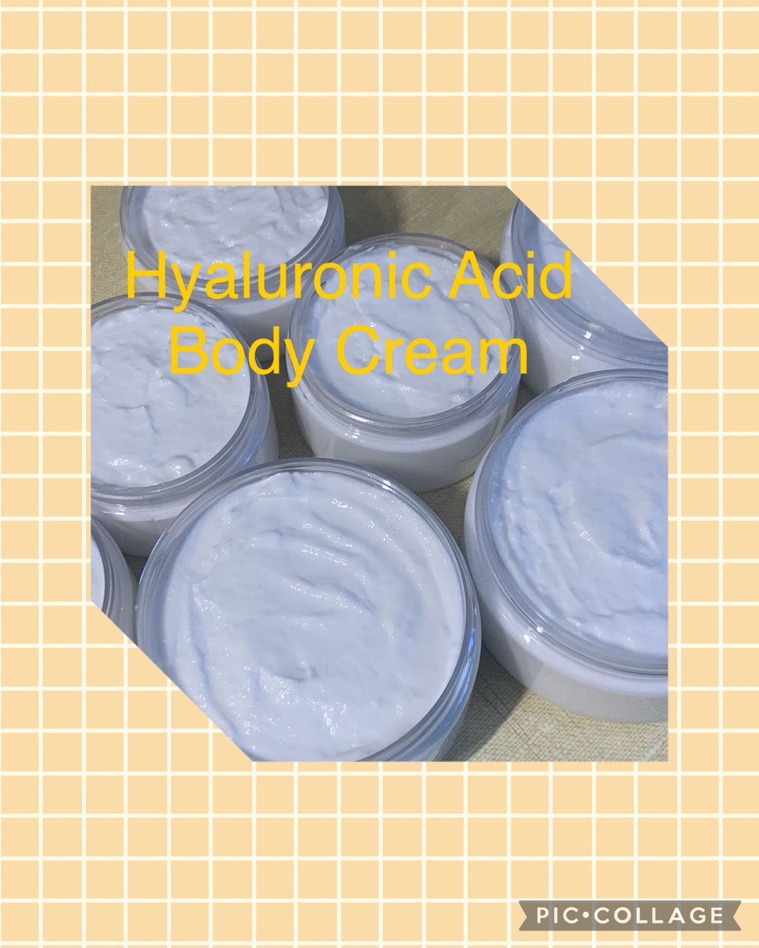 Hyaluronic Acid Body Cream Etsy