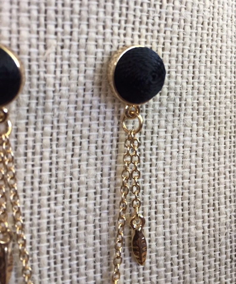 Stud backed dangle earrings Etsy