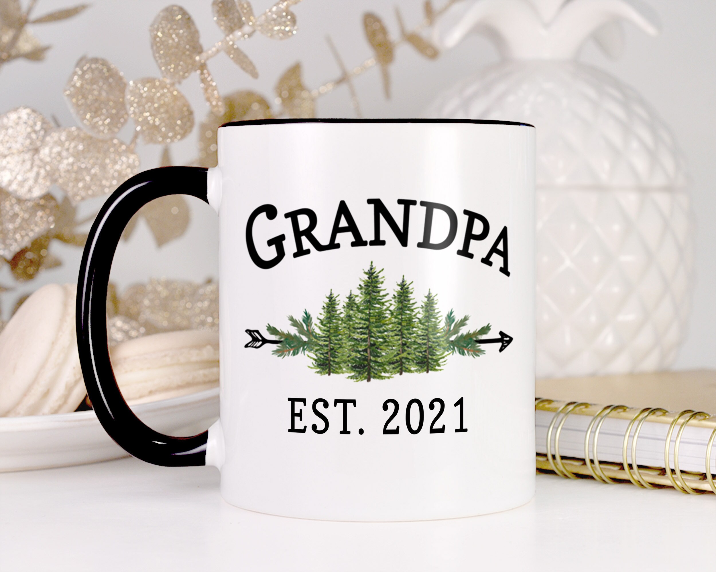 Personalized Grandpa Mug Grandpa Gift for Grandpa Coffee Mug Etsy