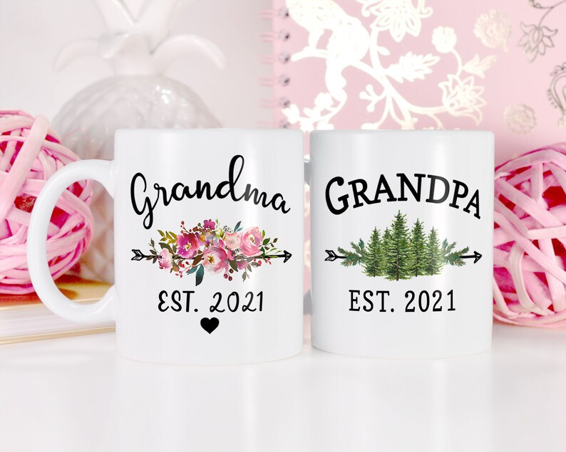 Personalized Grandparent Gifts for New Grandma and Grandpa Etsy