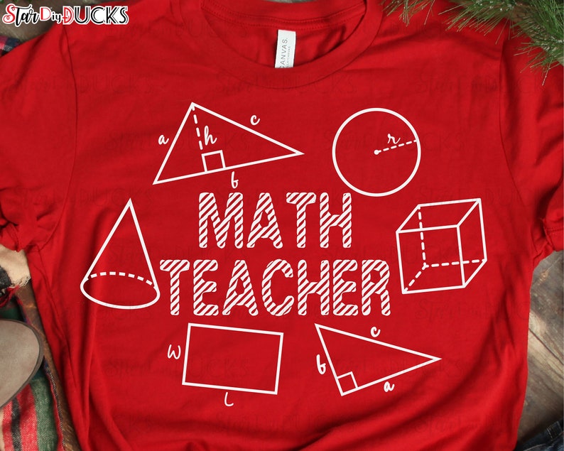 Download Math Teacher cutting files svg clip art digital download ...