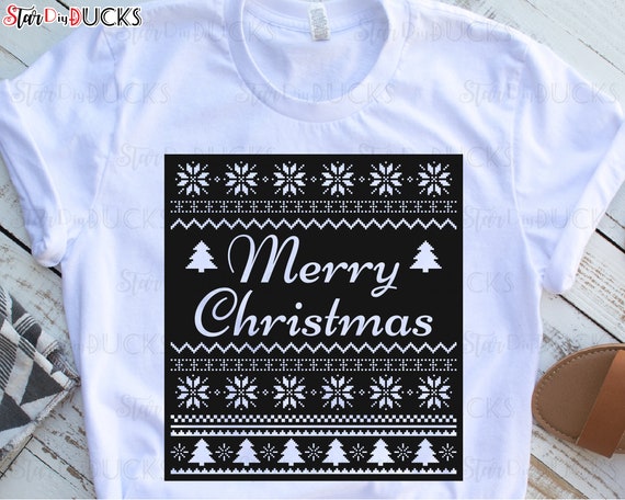 Download Free Ugly Christmas Svg Cutting Files Clip Art Digital Download Etsy SVG DXF Cut File