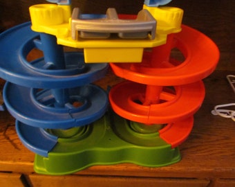 Fisher price double race track sale