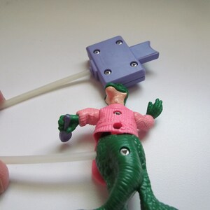 1992 McDonald&#39;s Dino-Motion - DinOSaurs Family - Fran Sinclair Action Figure Vintage 90&#39;s toy