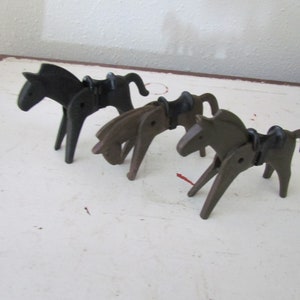 Playmobil vintage - figurine et cheval - lot de 21