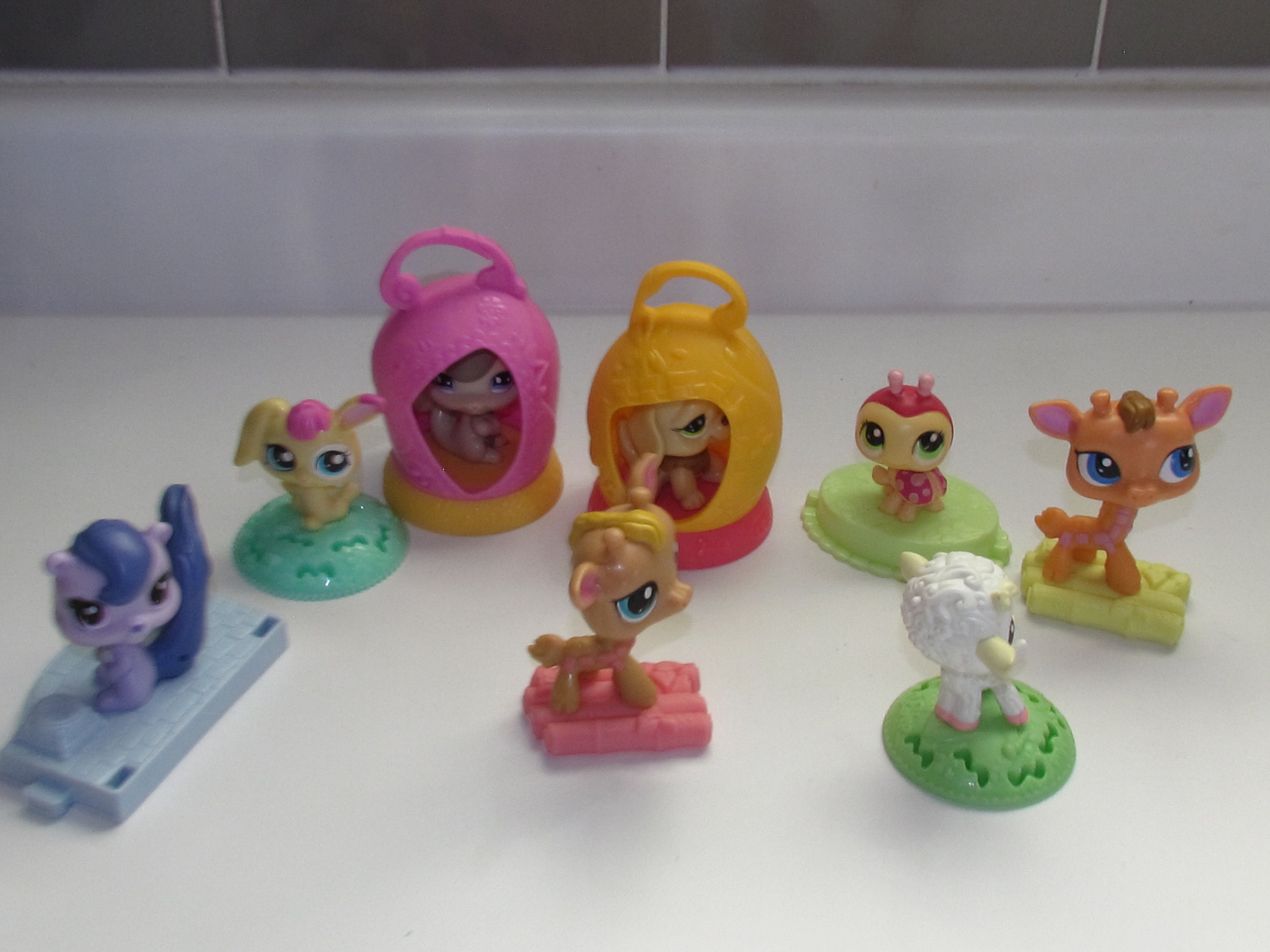 Lot 13 LPS Littlest Pet Shop Toys Happy Meals