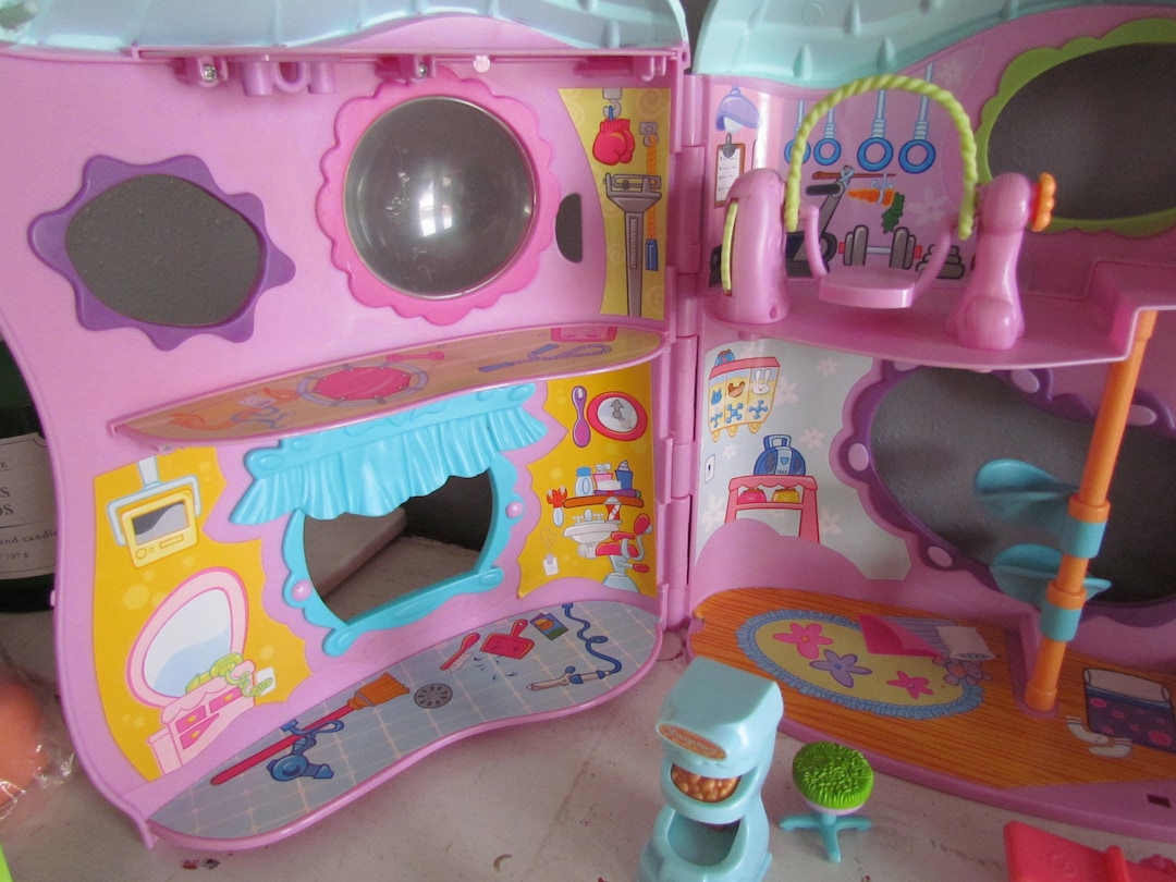 Hasbro Littlest Pet Shop Tail Waggin Fitness Club Playset LPS - Etsy