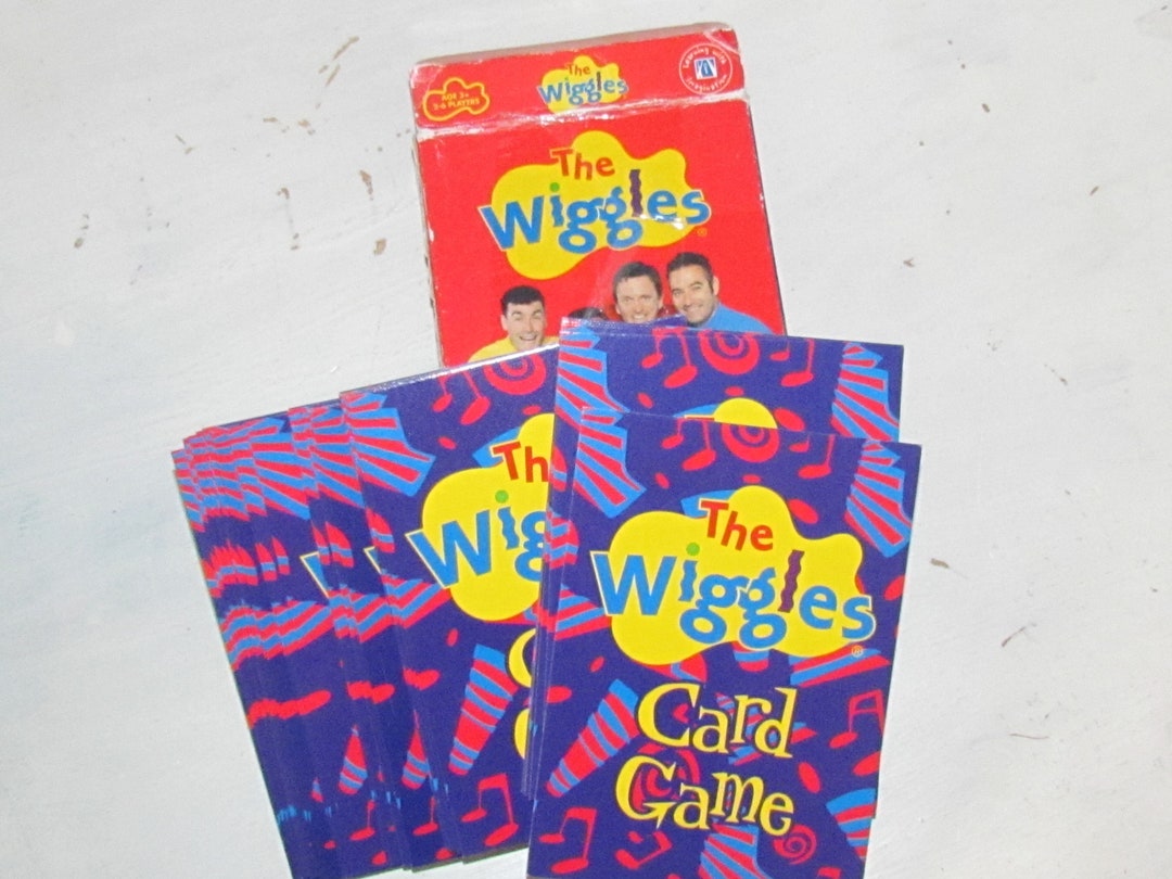 Learning Imagination Entertainment the Wiggles Kids Playing Card Game ...