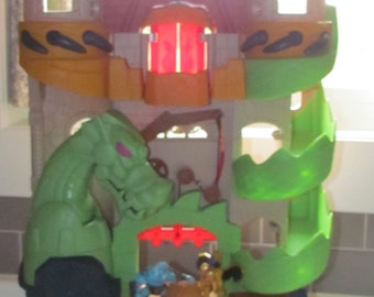 Castillo imaginext top dragon