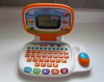 VTech Tote and Go Laptop Orange child Learning Laptop computer toy teaching PreSchool