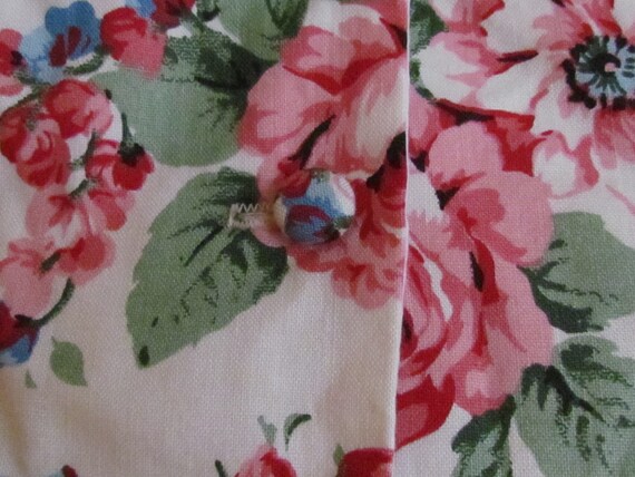 Vintage 90's floral roses puffy sleeve dress Wome… - image 3