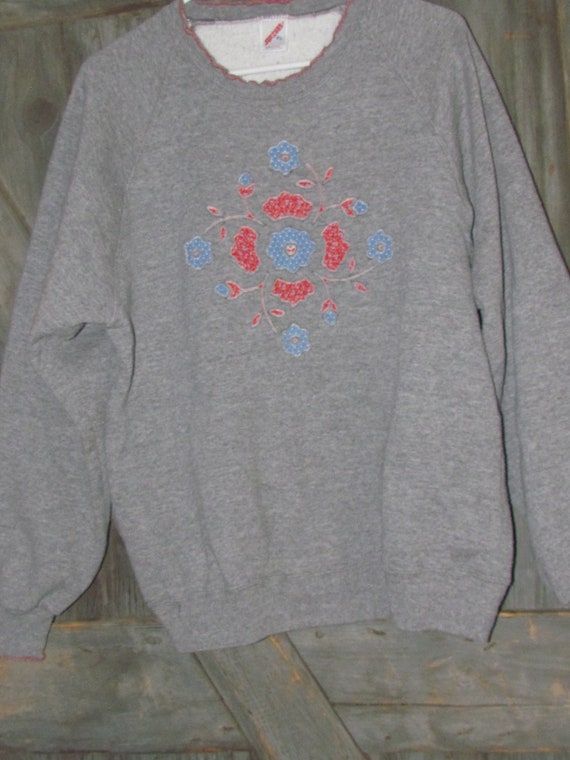 90's vintage Women's country Grandma Sweatshirt gr