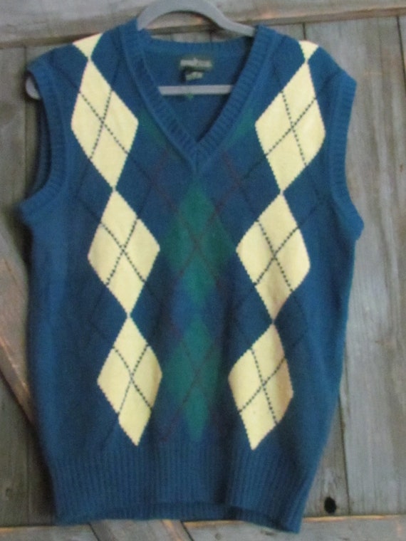 Vintage 80s Boundary Waters Dayton's Argyle patter