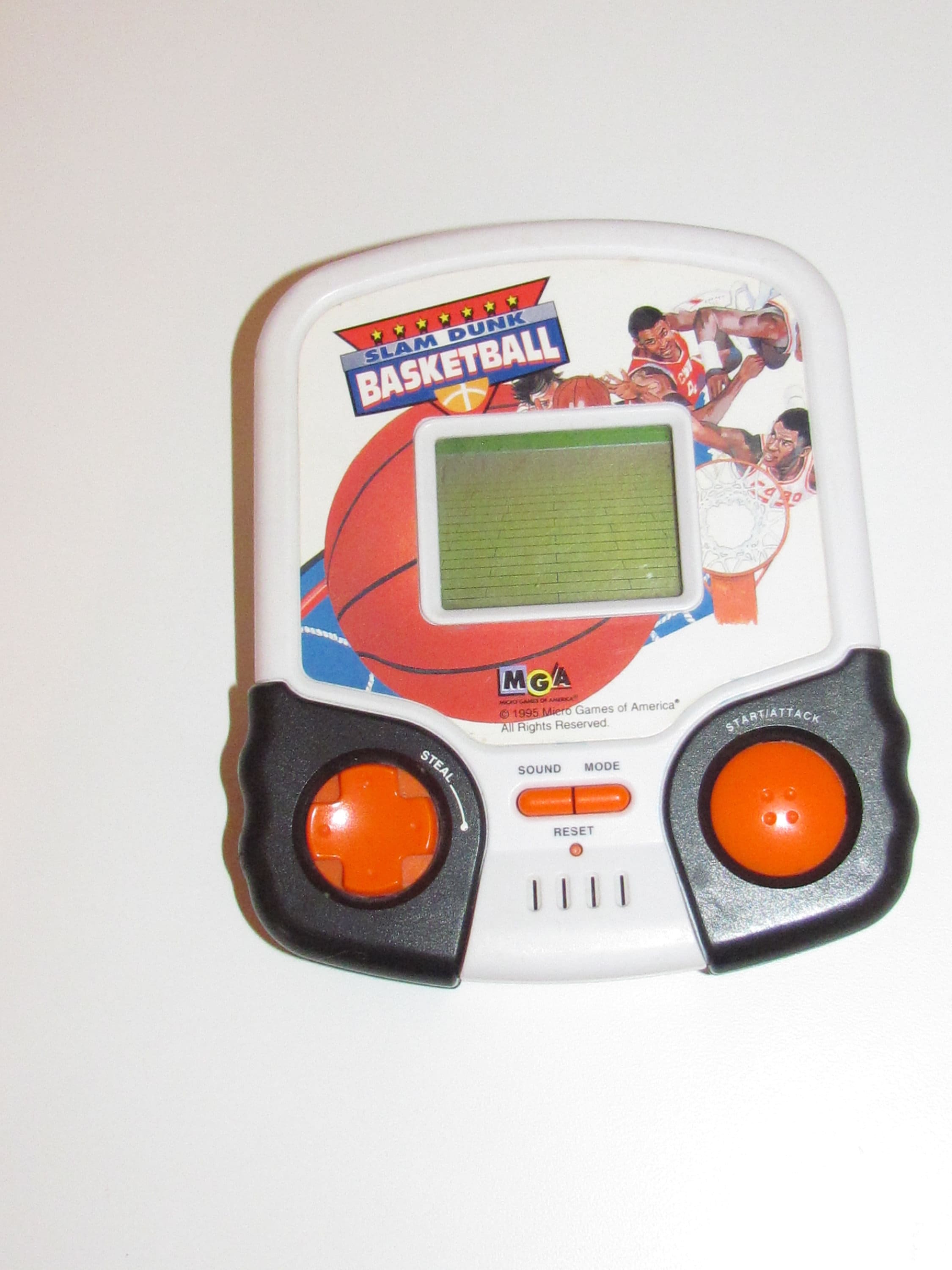 1979 Bambino Dribble Away Electronic Basketball Handheld Game Works. 