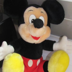 Vintage Disneyland Walt Disney Mickey Mouse Plush Stuffed Animal Toy image 9