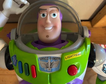 Disney and Pixar Toy Story 12” action Figure Buzz Lightyear Buddies doll talking
