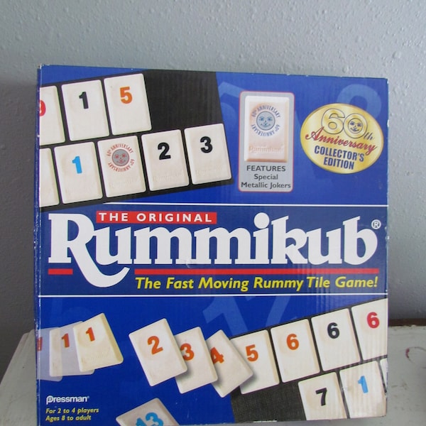 Vintage Rummikub Etsy