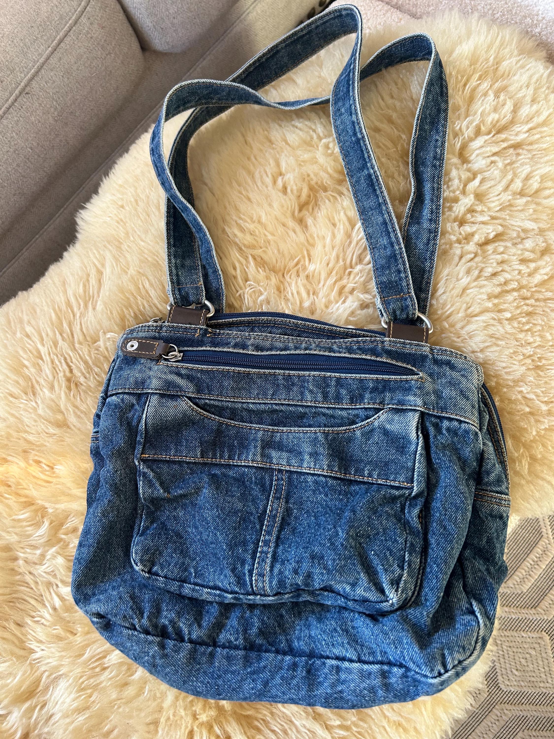 Denim 90s Bag - Etsy
