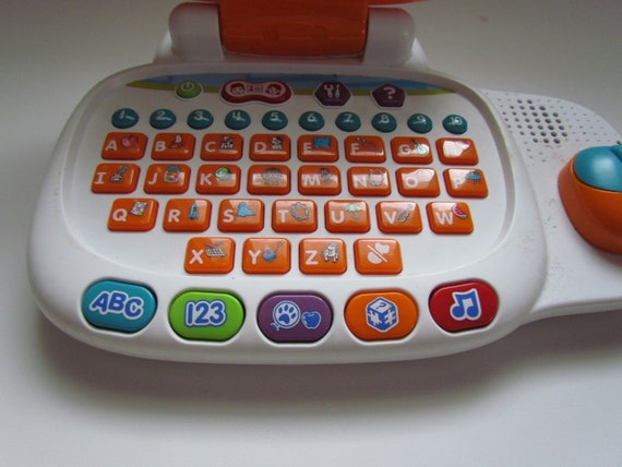 Vtech Tote and Go Laptop Orange Child Learning Laptop Computer Toy
