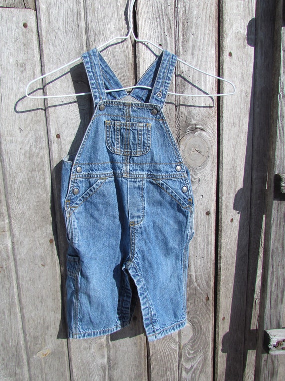baby gap denim overalls