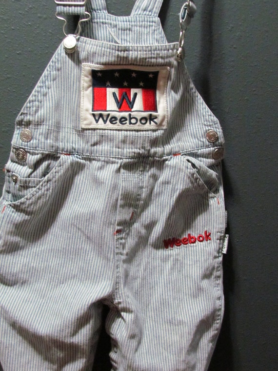 Vintage Weebok Reebok 18 mths Jean Denim American 