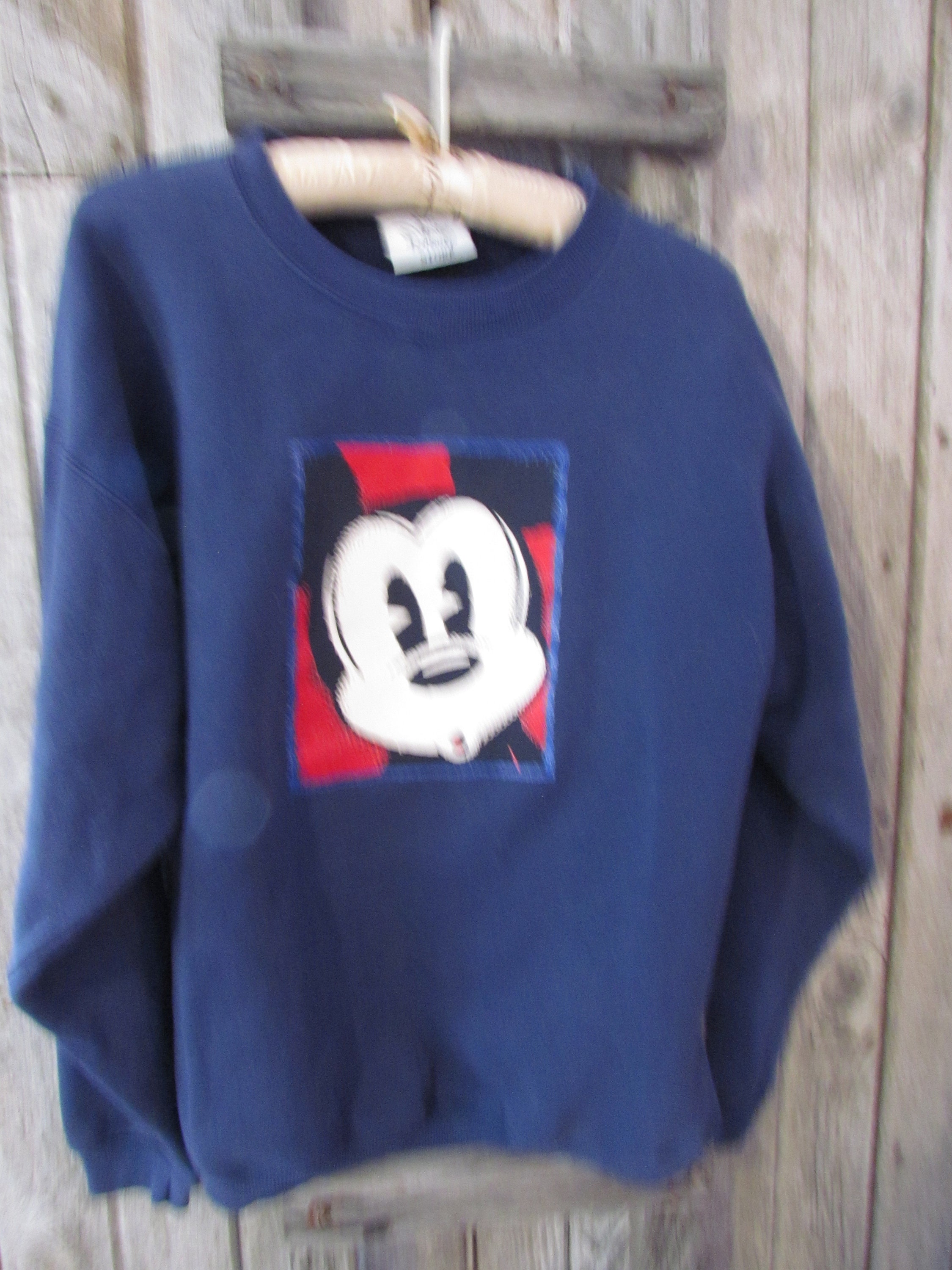 oversized mickey mouse sweatshirt