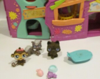 Littlest Pet Shop House Biggest Littlest Pet Playset Foldable Hasbro 2005 