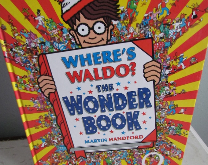 Where's Waldo the Wonder Book Deluxe Edition Hardcover Special Edition