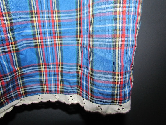 Vintage long  plaid skirt  Hippie boho Prairie Ju… - image 5