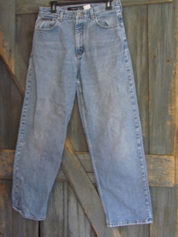 Vintage 90's Women's DKNY Made in USA Light Wash … - image 3