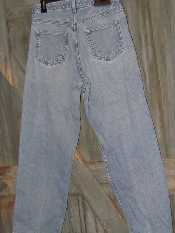 Vintage 90's Women's DKNY Made in USA Light Wash … - image 2