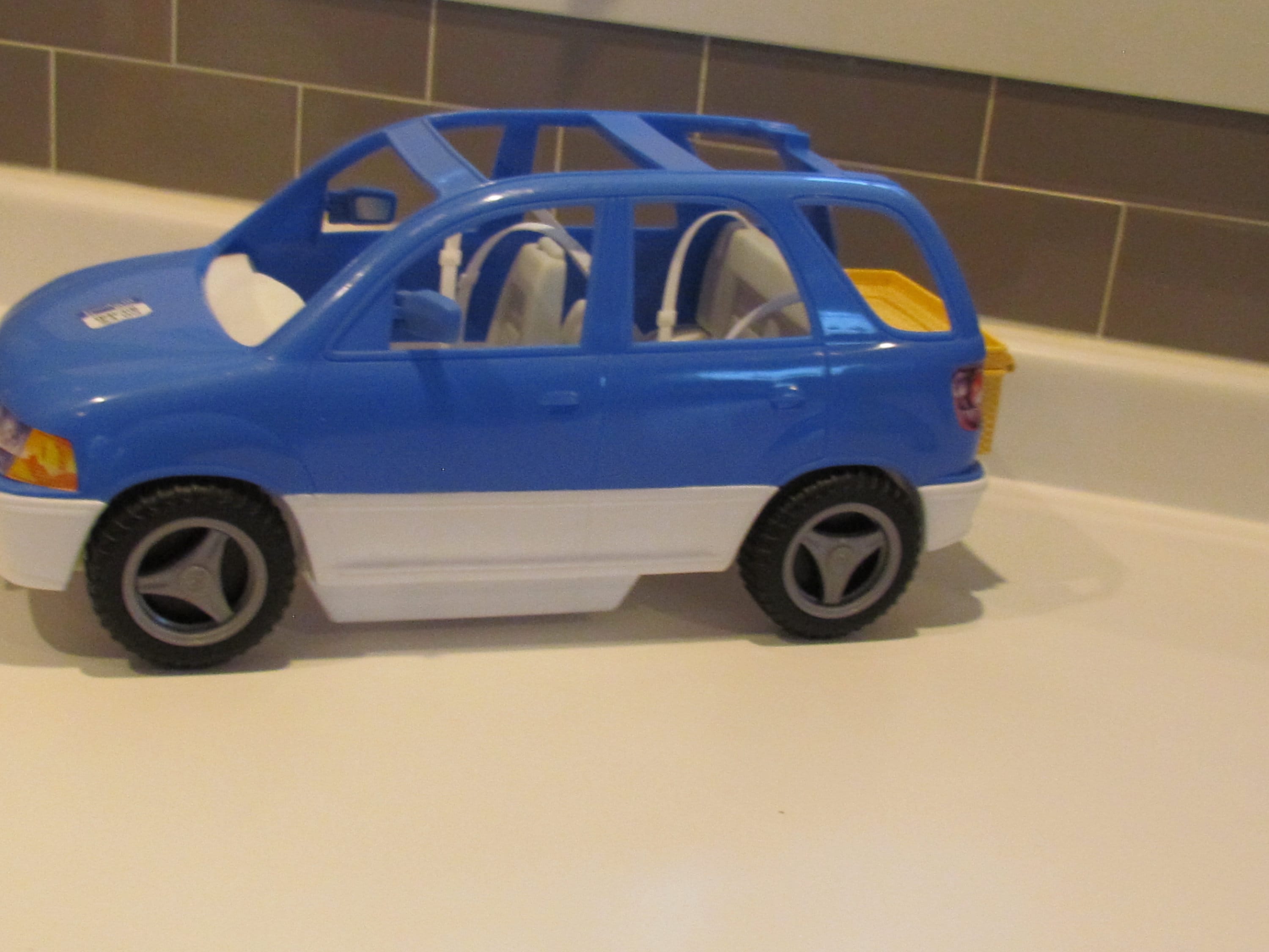 90 s Vintage Mattel 1999 BARBIE Blue Hatchback SUV Van Car Pop Out Picnic Party Etsy India