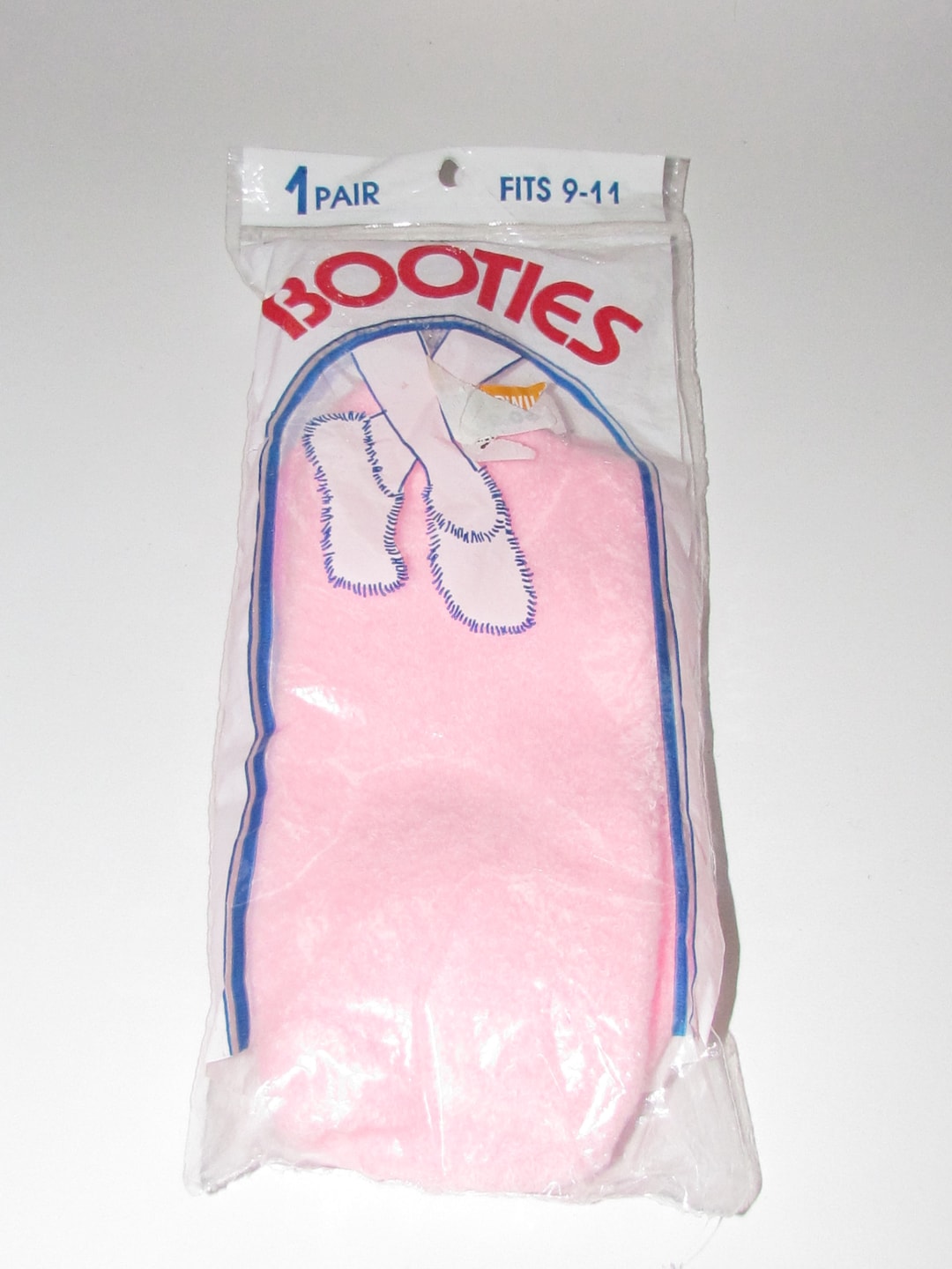 Women's Vintage Pink Brushed Orlon Booties Fuzzy Soft Low Cut Socks New