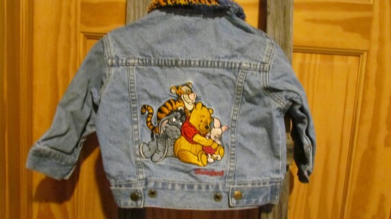 Pooh clearance denim jacket