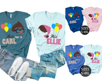 disney up couple shirts