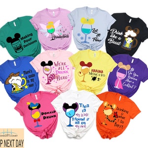 Disney Epcot Shirt, Disney Trip Shirt, Disney Family Shirt, Disney Shirt , Snacking Around The World Shirt, Drinking Around The World Shirt