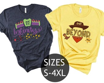 Toy Story Shirt, To Infinity and Beyond Shirt, Buzz Shirt, Toy Story Birthday Shirt, Disney Couple Shirt, Family Shirt, Buzz and Woody Shirt