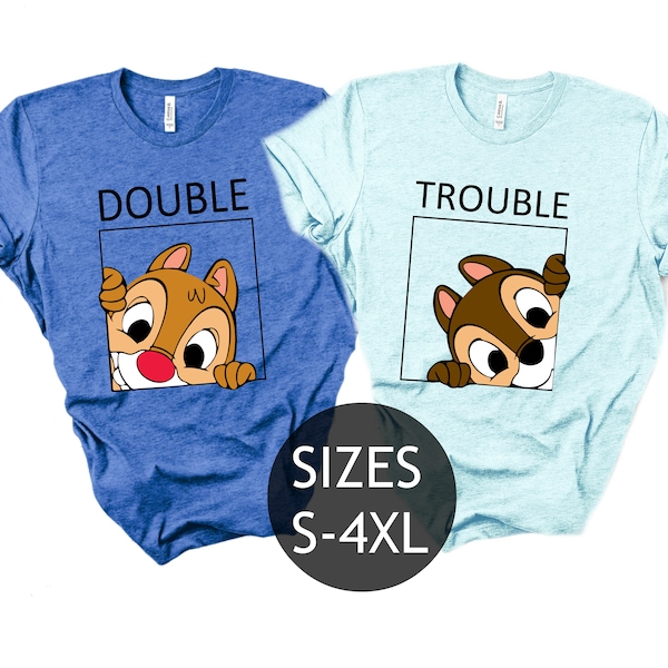 Chip N Dale, Chip N Dale Shirt, Chip Shirt, Dale Shirt, Disney Gifts, Disney Best friends, Matching Shirts, Disney Couple, Disney bff shirts