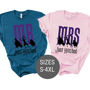 Mr Mrs Ears T-Shirt, Disney Matching Tshirts, Funny Couples Shirts, Honeymoon shirts, Husband Wife, Mickey, Minnie Tee, Disney Wedding Shirt