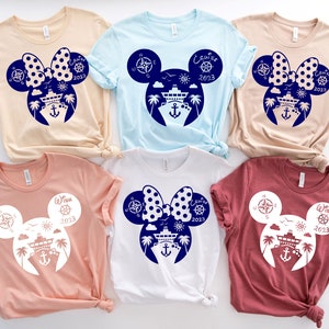Chemises de croisière assorties de famille de chemises de croisière de Disney, chemises de croisière assorties de famille, voyage de croisière de Disney 2024, chemises de croisière assorties de famille