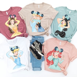 Princess Shirts, Disney Plus size Shirt, Disney Princess, Princess, Princess Birthday Shirts, Disney princess shirts, Matching Disney TShirt